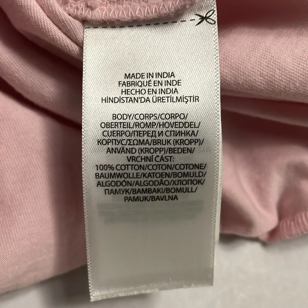 Ralph Lauren Hoodie Dress 24 mos Pink Long Sleeves Polo Logo